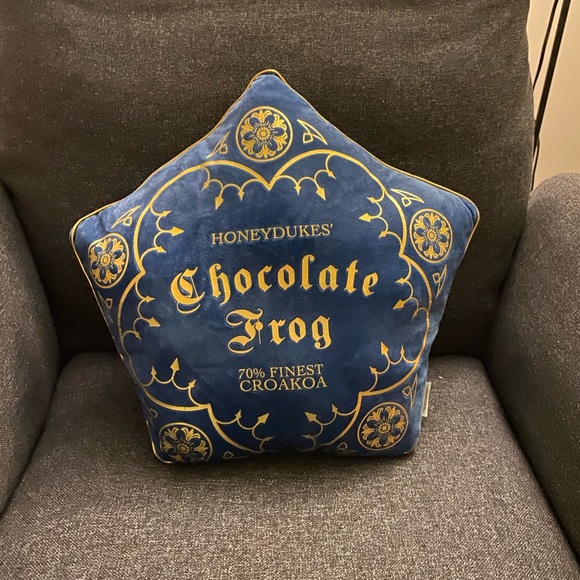 Bedding New Harry Potter Chocolate Frog Pillow Poshmark